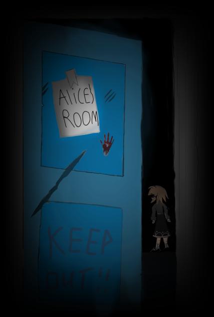 Alice in her room