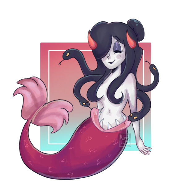 devilish mermaid