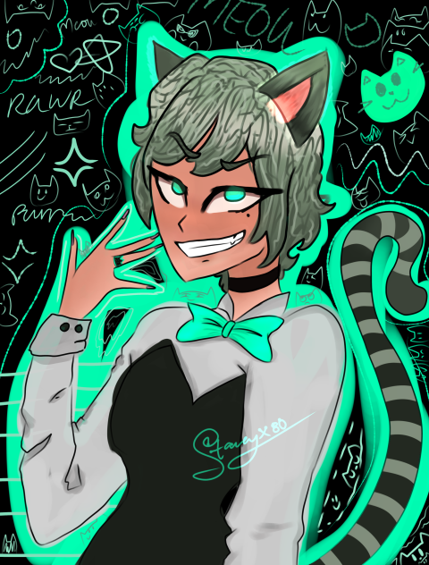 OC neon💙+💚