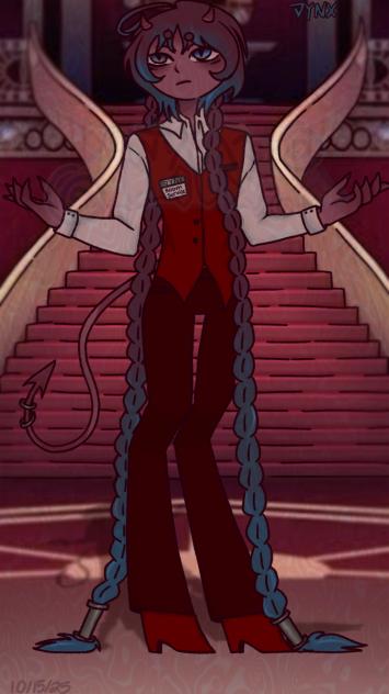 😼Jynx as Hazbin Hotel Staff😼