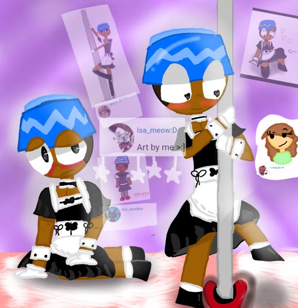 🖤🤍♥️ Bandeira Maid♥️🤍🖤