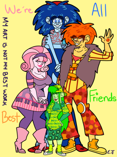 Best Friends (Doodlebops Speedpaint)