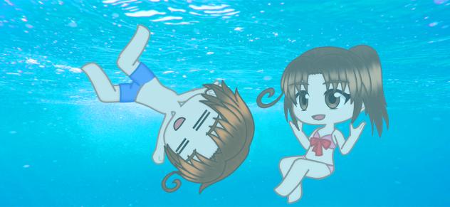 Italy and Nyo!Italy diving