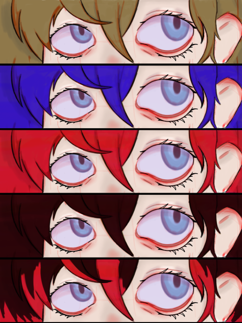 hair colours