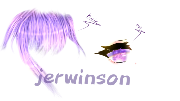 hair test and eye test - ibisPaint