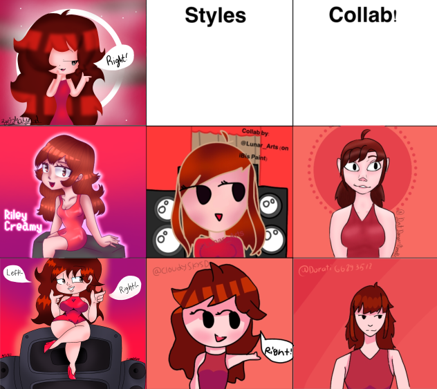 9 styles collab (gf)