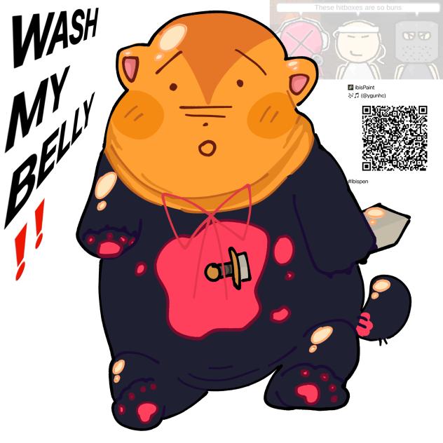 WASH MY BELLY‼️