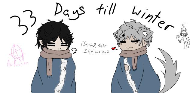 33 days till winter ❄️