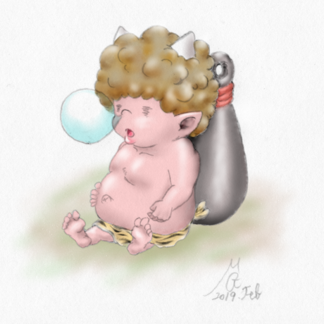 鬼ちゃん Ibispaint