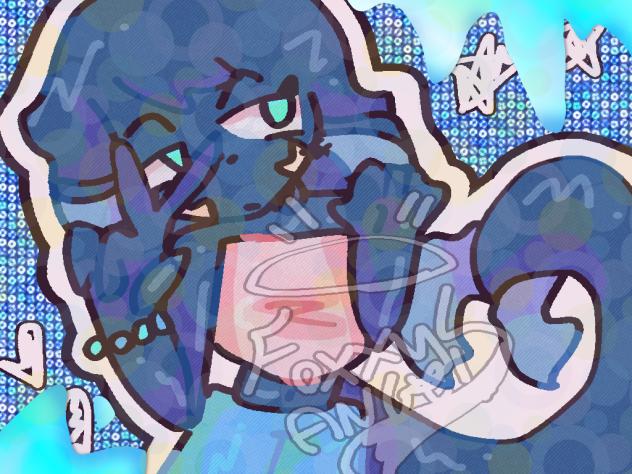 Ooey gooey! 💙🧫