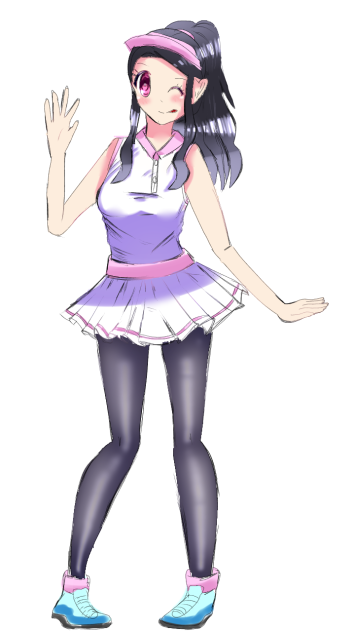 Sakura - my first artwork of OC no-5