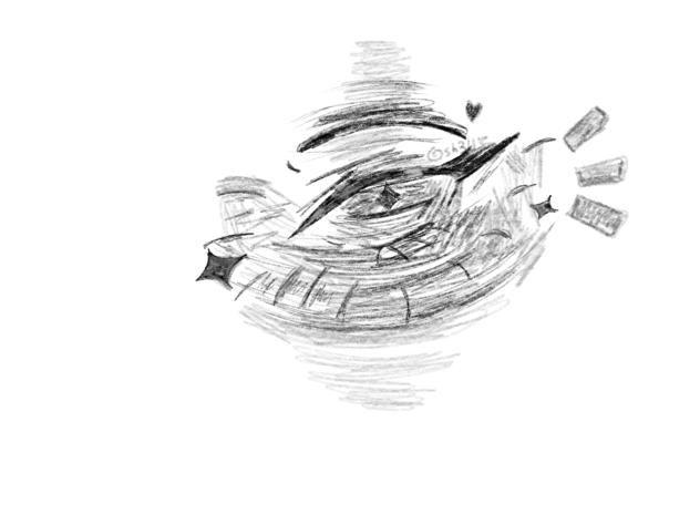 Eye sketch ! (I traced my own art )