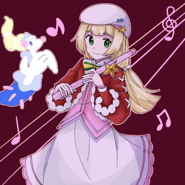 リーリエ＆アシレーヌ（色違い）