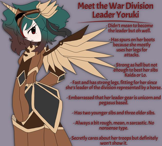 Meet the War Division Leader