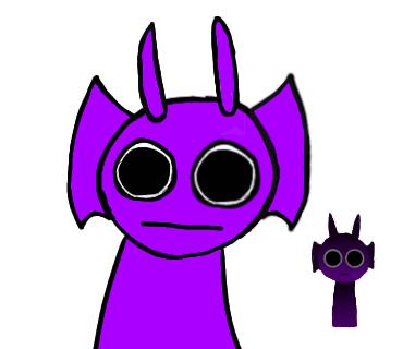 durple from incredibox sprunki