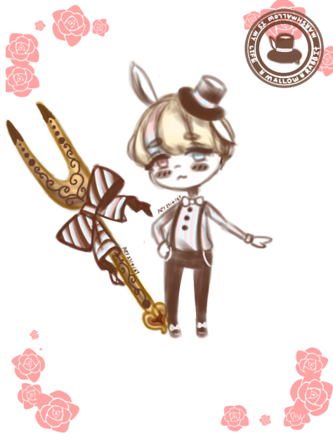 Mallow Rabbit🐰🍫 - ibisPaint
