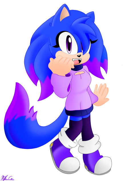 Blue Artist’s OC