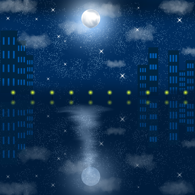 Night City View 🪟 - ibisPaint