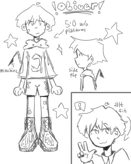 super cool persona ref sheet wip 💥