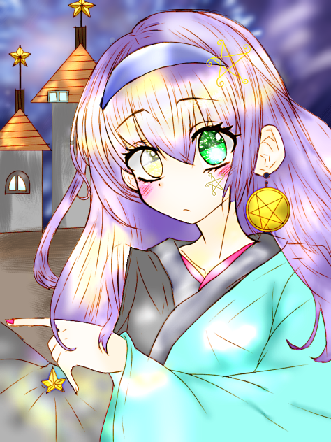 キラキラ光る