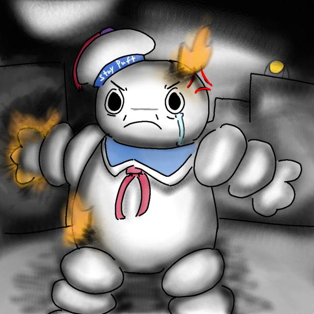 Stay puff burning