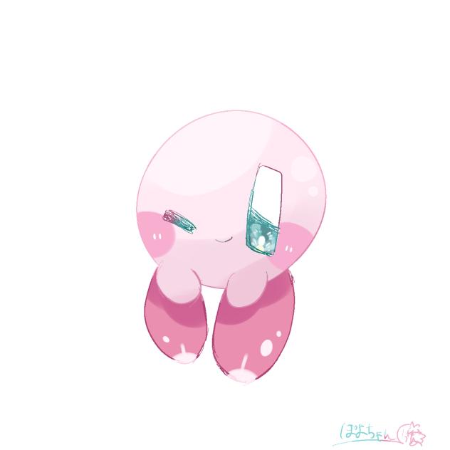 YouTubeの動画の練習だけに描かれたカービィ