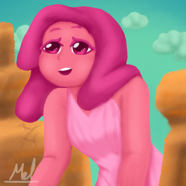 Pink Slime Humanoid