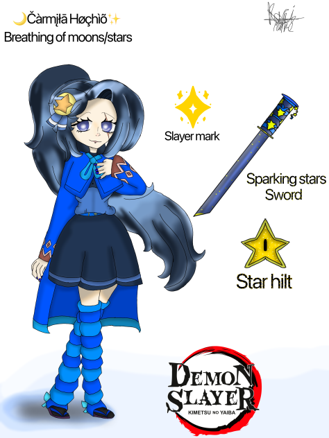 My demon slayer oc