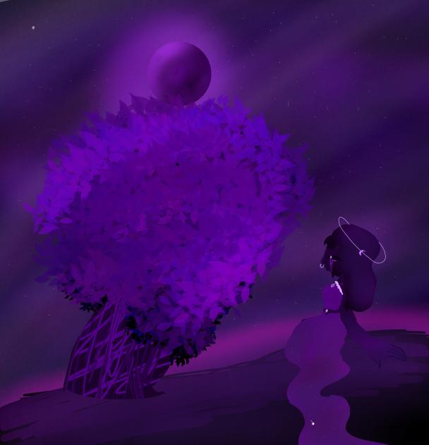 Purple river