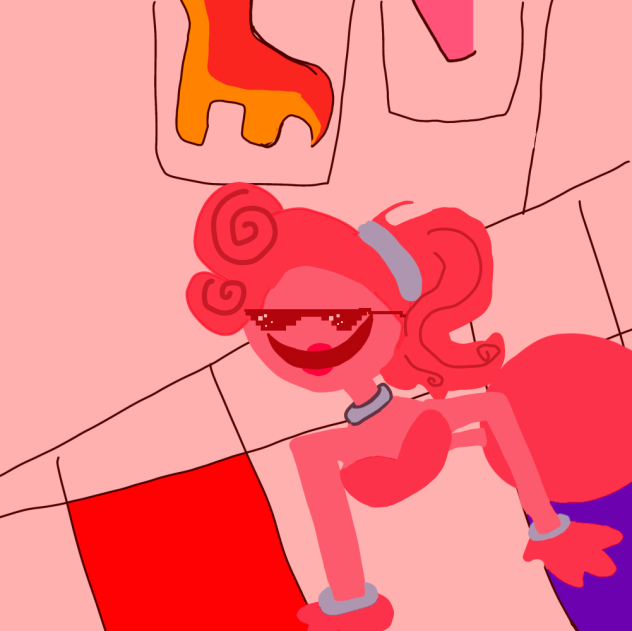 Redraw of poppyplaytime meme