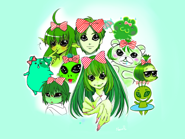 ミドリ星人の侵略