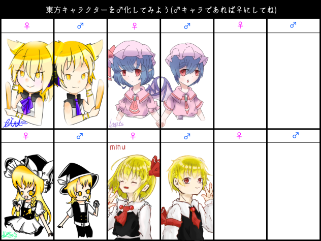 ルーミア ♂♀︎