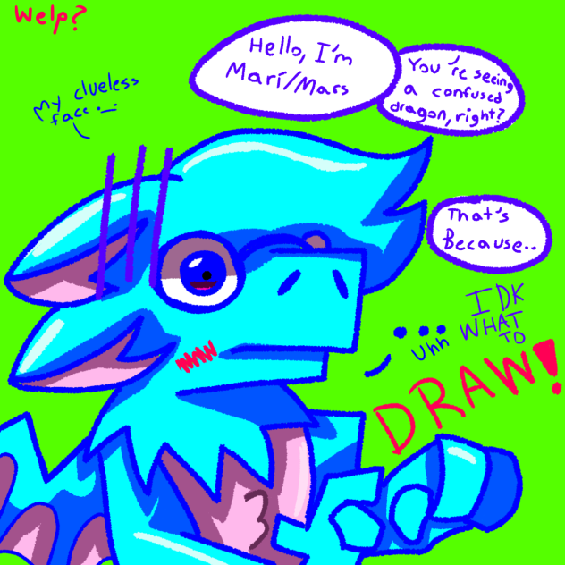 SOMEONE TELL ME WHAT TO DRAW⁉️