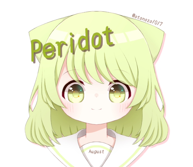 オトノゾ誕生石シリーズ2019 ペリドット