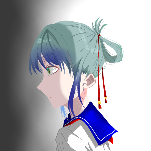 横顔