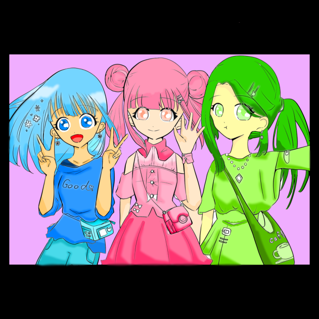Coloring!! (Drawing by T T )