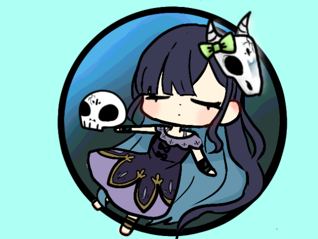 めめさんが瞬きするだけ