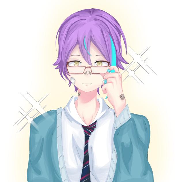 imagine this guy with glasses