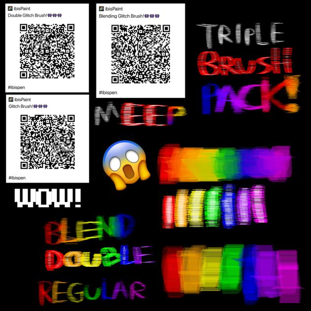 Glitch Brush Pack - ibisPaint