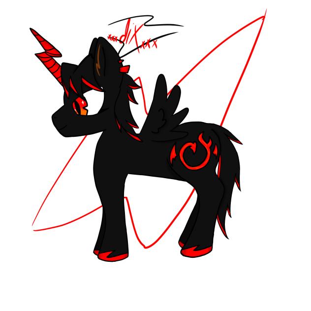 my first my little pony OC dix