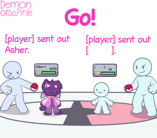 Pokémon battle Fcollab