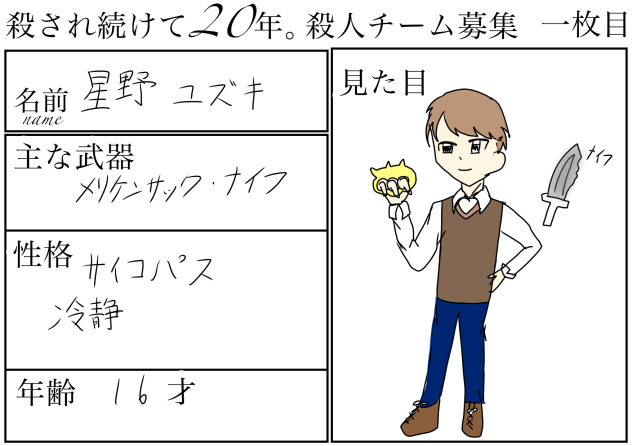 れむ様のキャラデザ募集