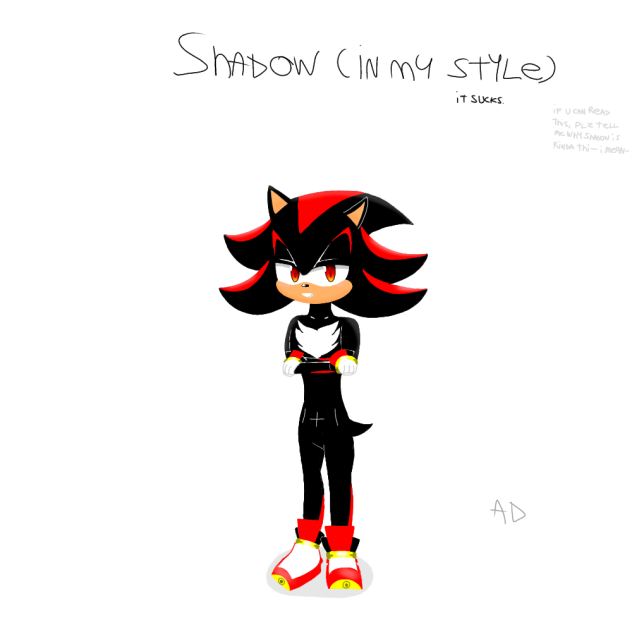 Shadow is hot- I MEAN!!!!