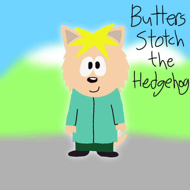 Butters Stotch the Hedgehog