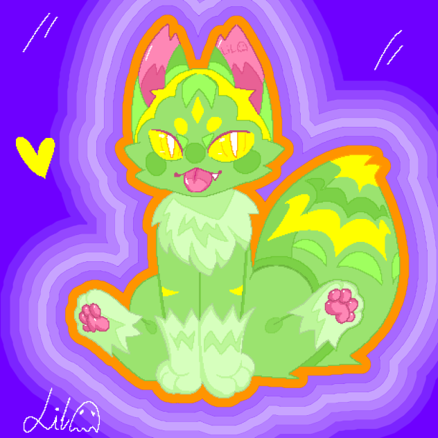 Random oc 💛💚💜🩷