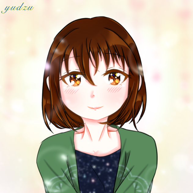 優しい女性 Ibispaint