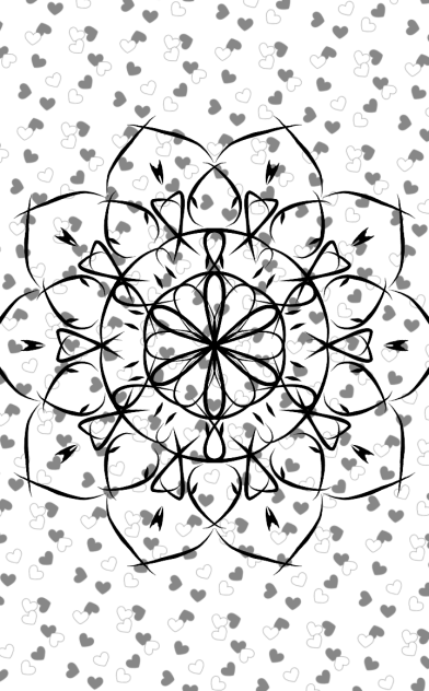 Mandala 1 - ibisPaint