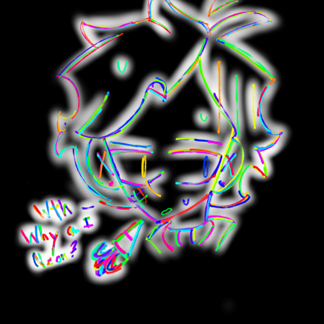 Stone from Ramshakle(on yt)Fan art!Neon2