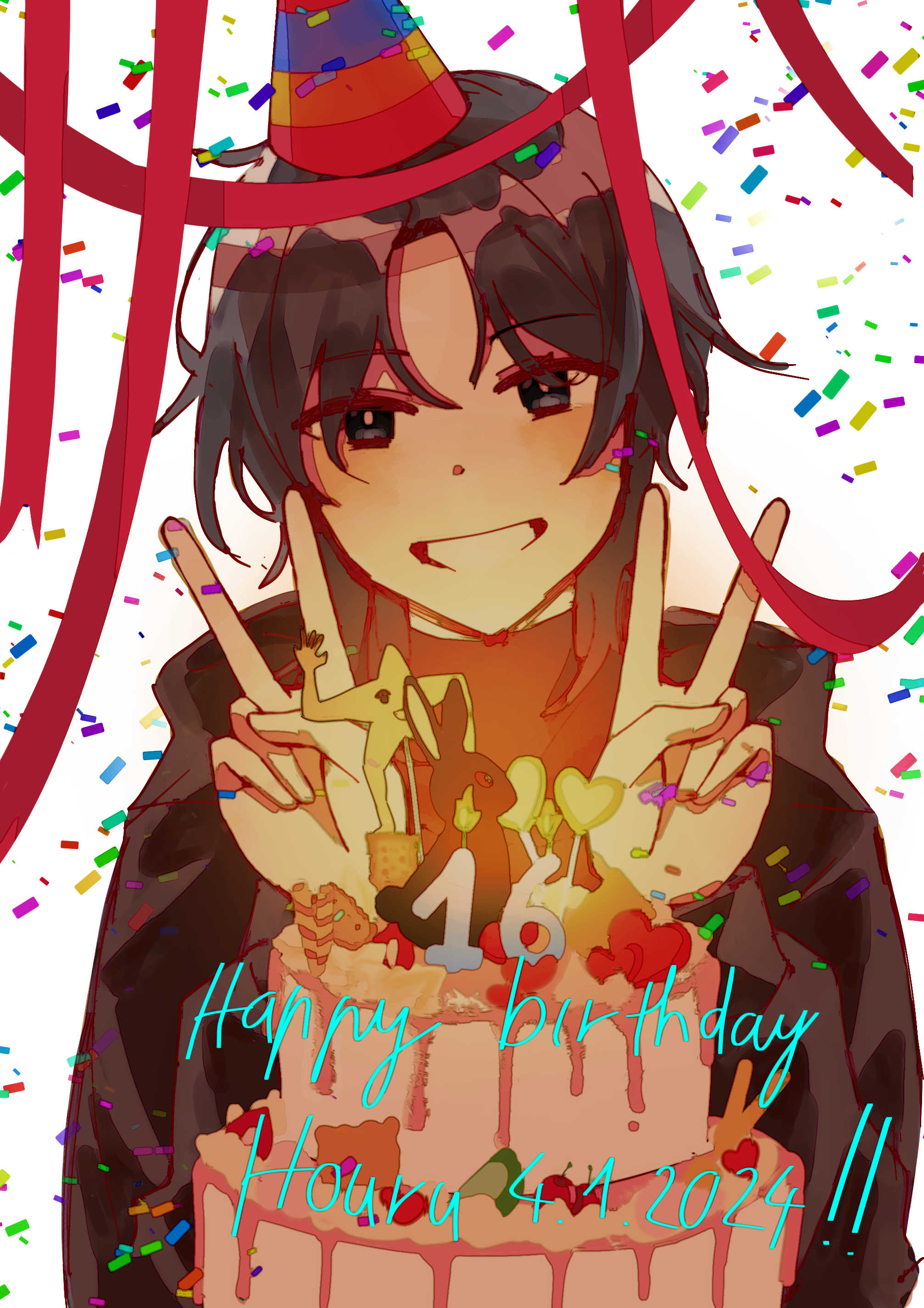 HBD Houru - ibisPaint