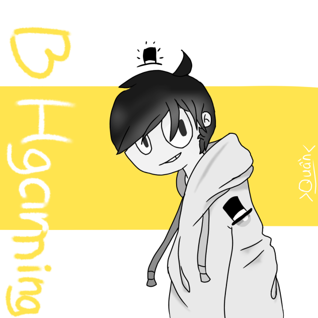 Fanart for my fav youtuber ~~BHgaming~~ - ibisPaint